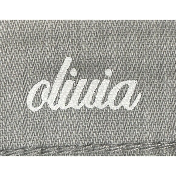 FDJ French Dressing Womens Jeans Olivia Straight Leg Stretch Light Gray Size 16 - Picture 13 of 16